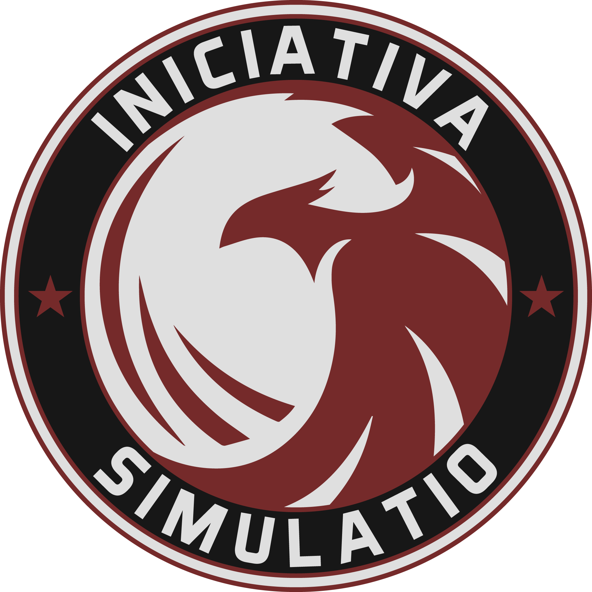 Iniciativa Simulatio - Logo de la organización Milsim de Star Citizen